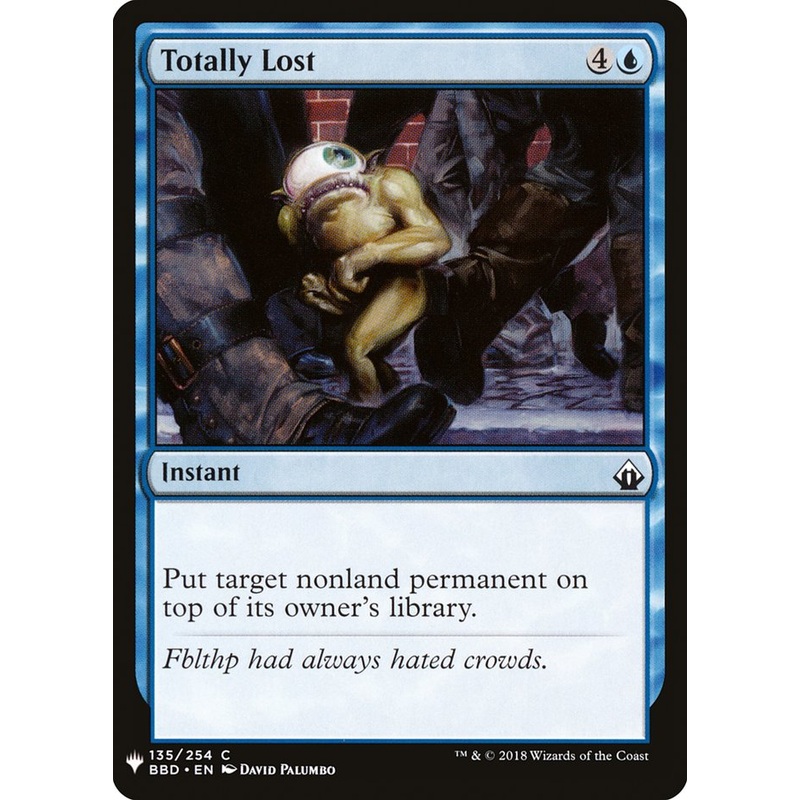 Totally Lost [Mystery Booster]