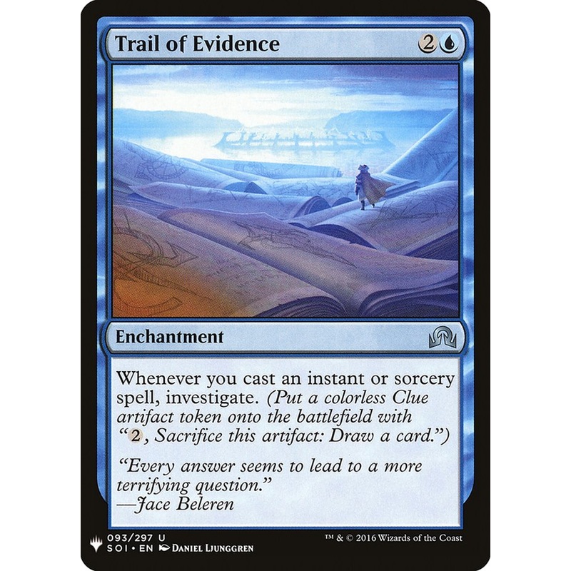 Trail of Evidence [Mystery Booster]