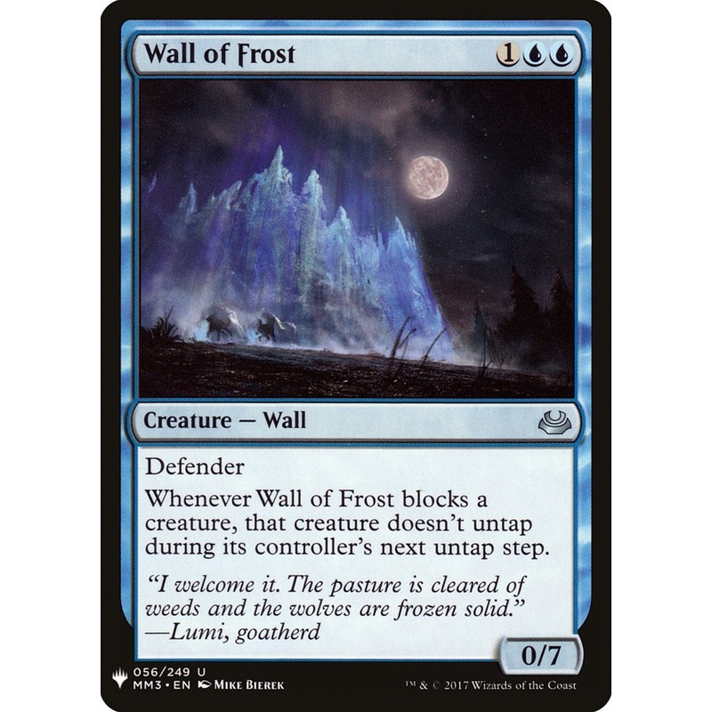 Wall of Frost [Mystery Booster]