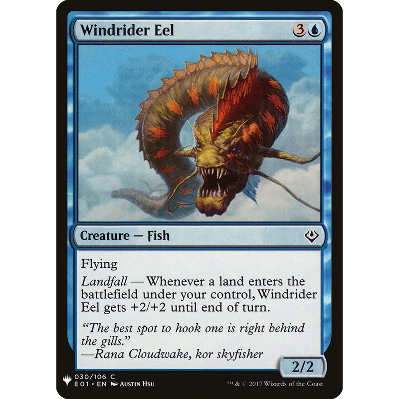 Windrider Eel [Mystery Booster]