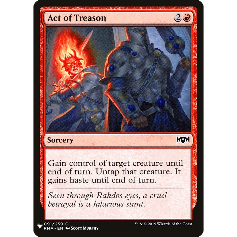 Act of Treason [Mystery Booster]