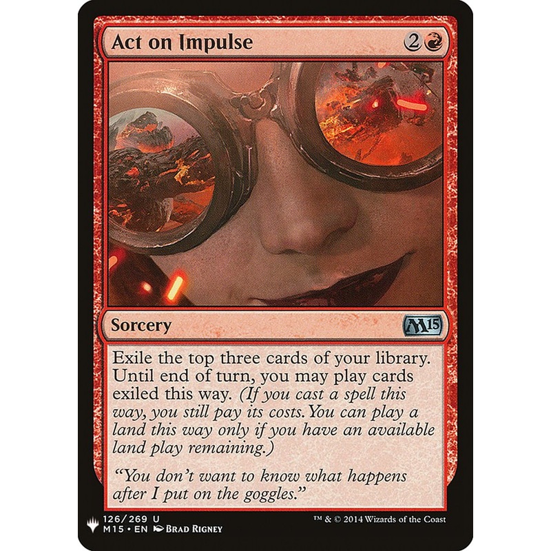 Act on Impulse [Mystery Booster]