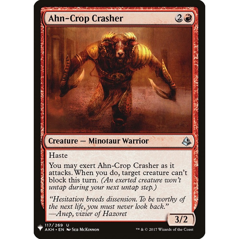 Ahn-Crop Crasher [Mystery Booster]