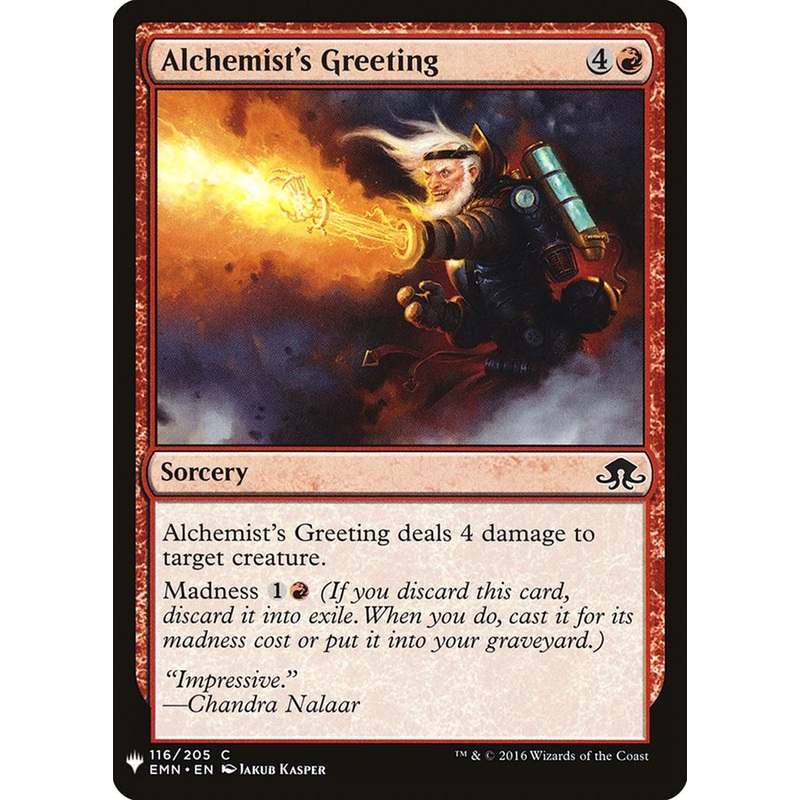 Alchemist's Greeting [Mystery Booster]