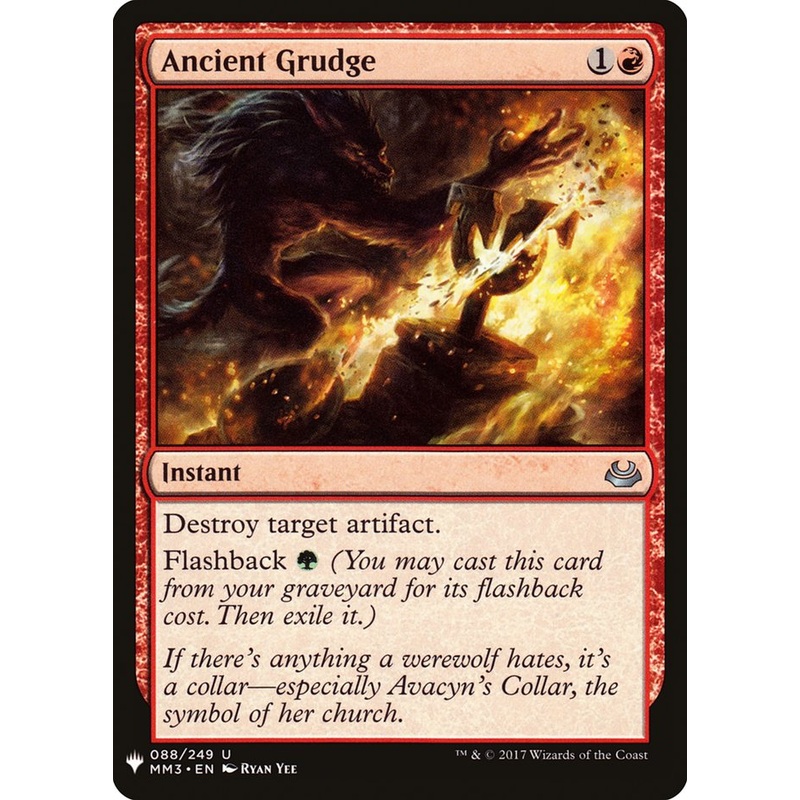 Ancient Grudge [Mystery Booster]
