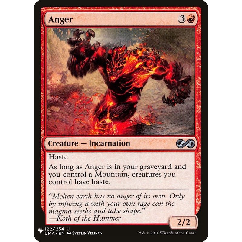 Anger [Mystery Booster]