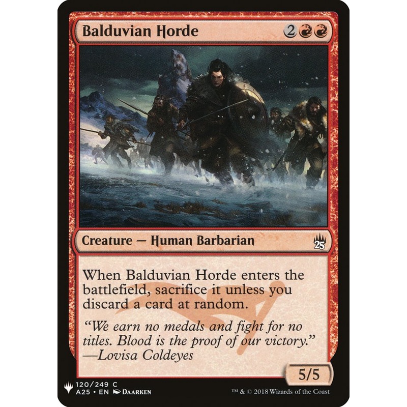 Balduvian Horde [Mystery Booster]