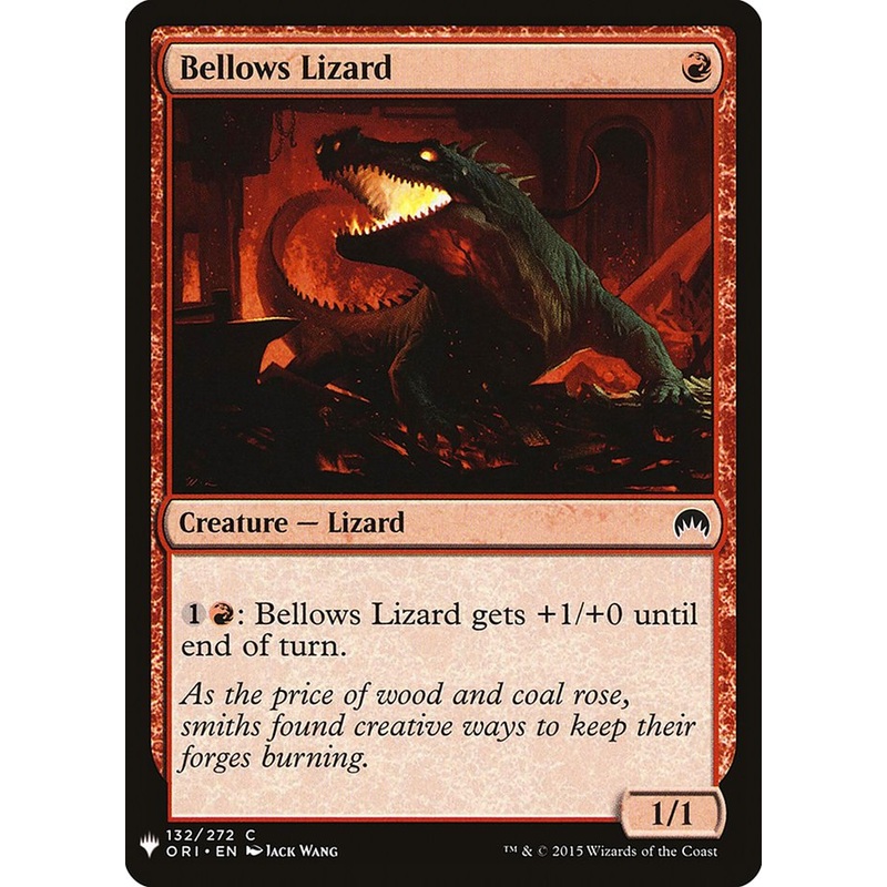 Bellows Lizard [Mystery Booster]