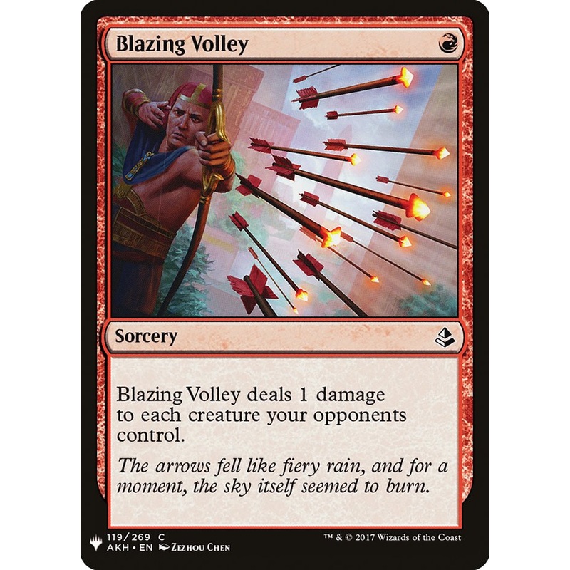 Blazing Volley [Mystery Booster]