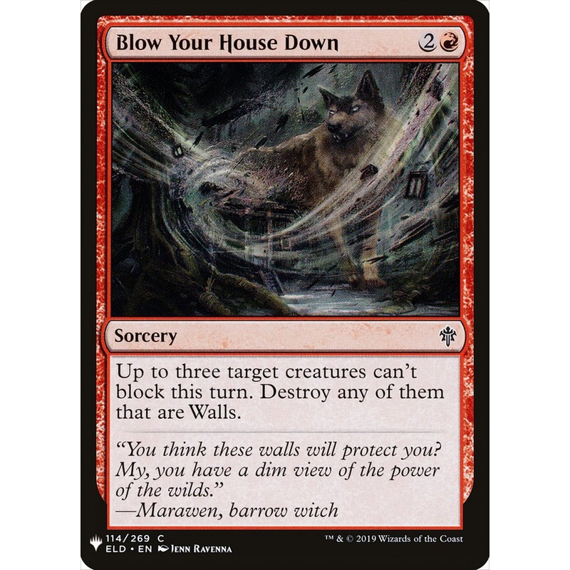 Blow Your House Down [Mystery Booster]