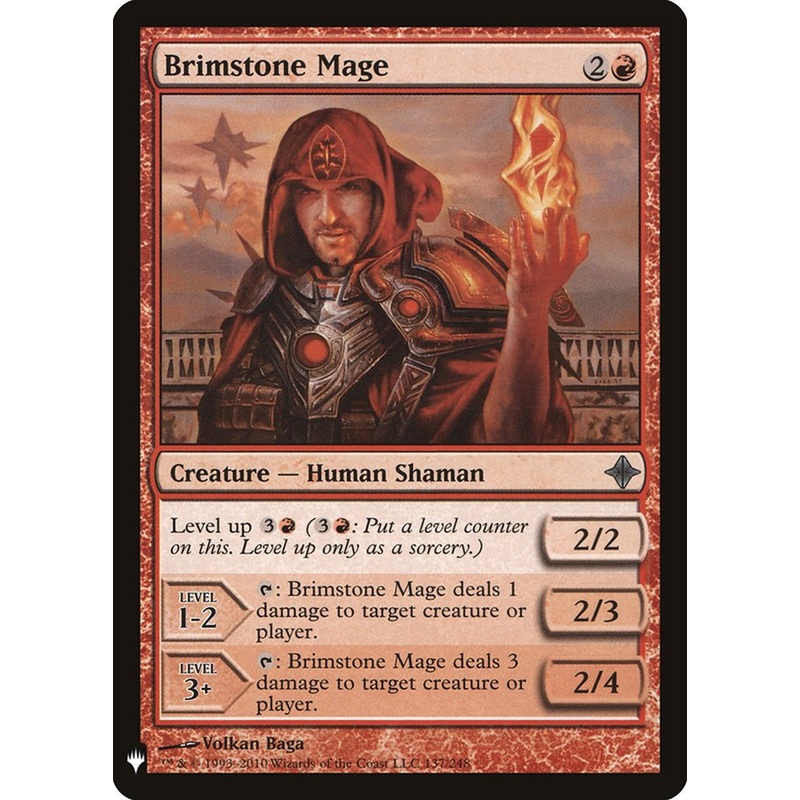 Brimstone Mage [Mystery Booster]