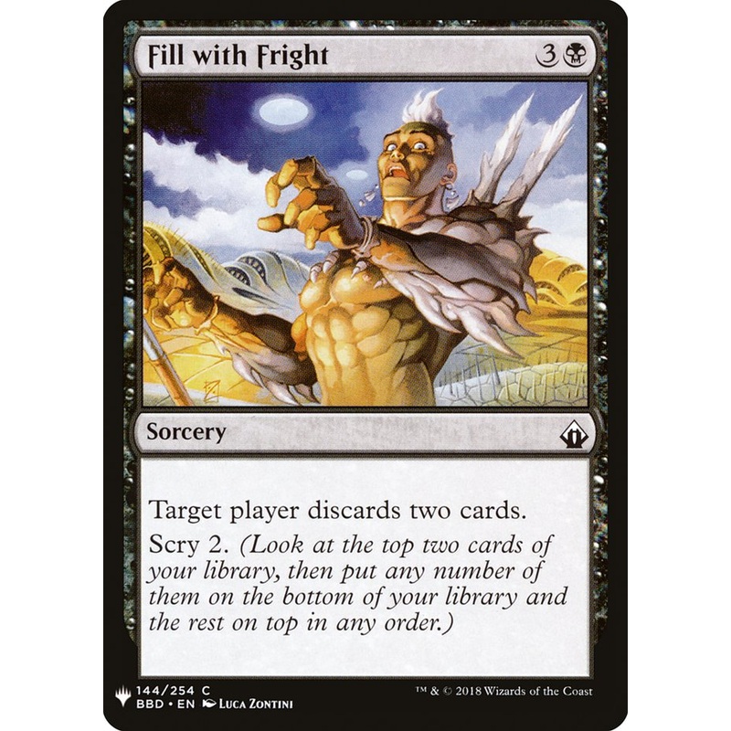 Fill with Fright [Mystery Booster]