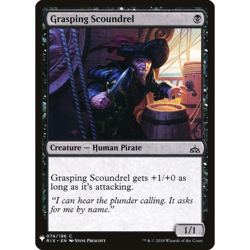 Grasping Scoundrel [Mystery Booster]