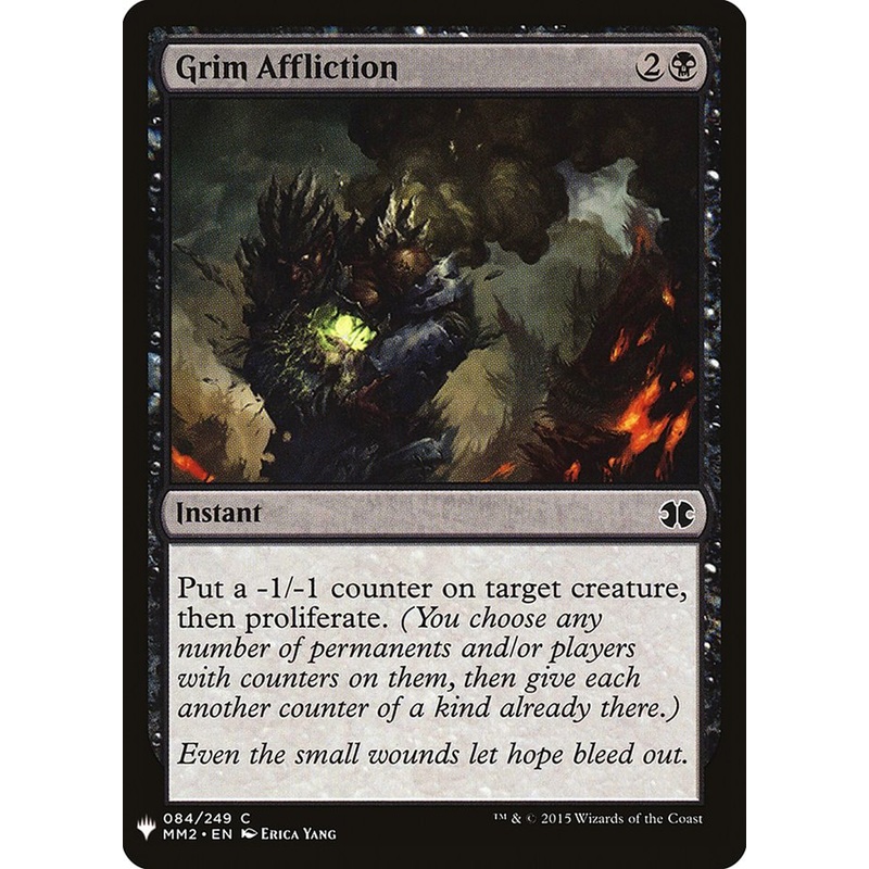 Grim Affliction [Mystery Booster]