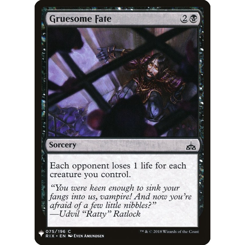 Gruesome Fate [Mystery Booster]