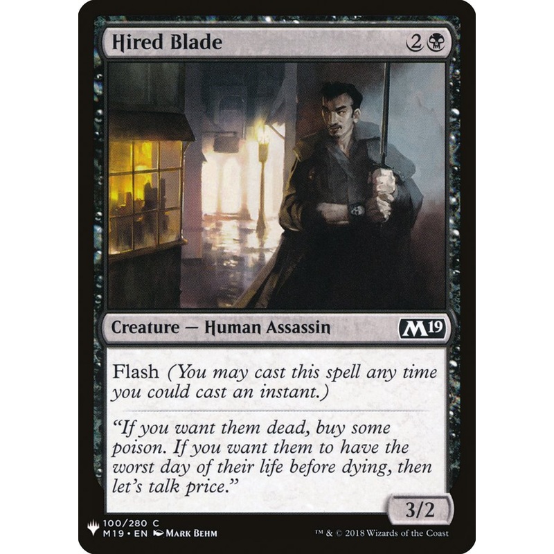 Hired Blade [Mystery Booster]