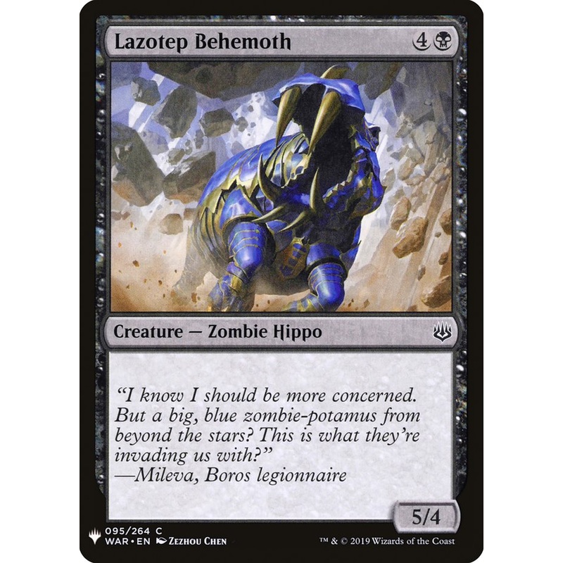 Lazotep Behemoth [Mystery Booster]