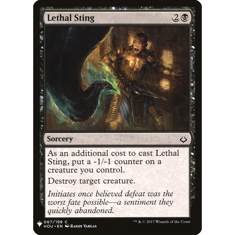 Lethal Sting [Mystery Booster]