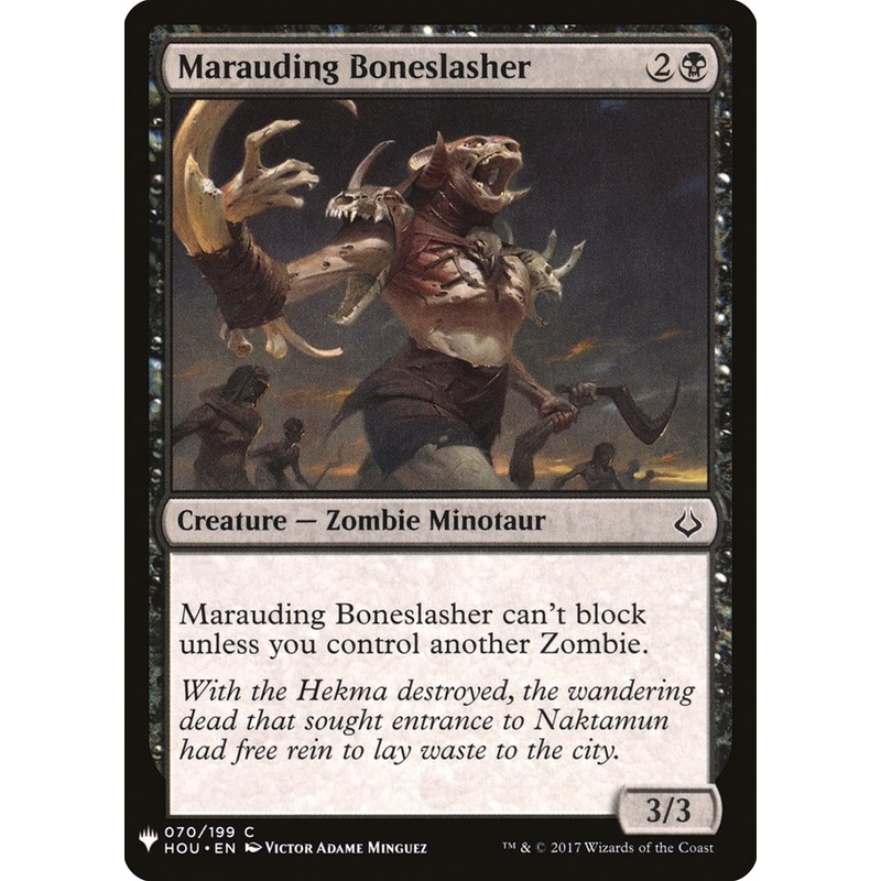 Marauding Boneslasher [Mystery Booster]