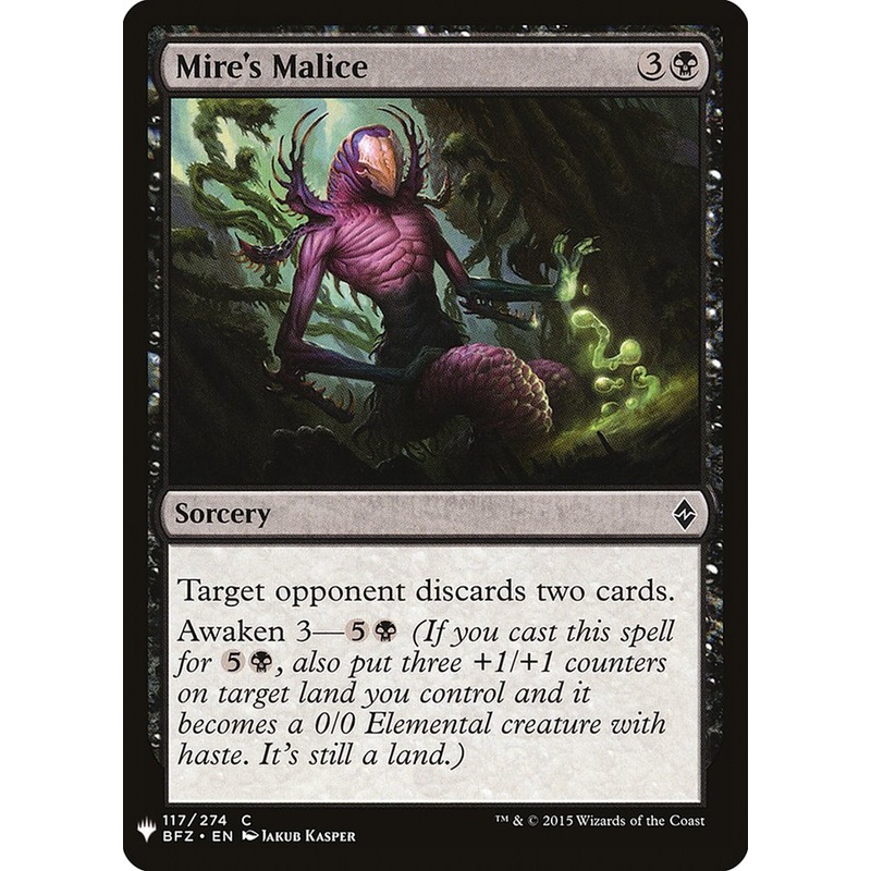 Mire's Malice [Mystery Booster]