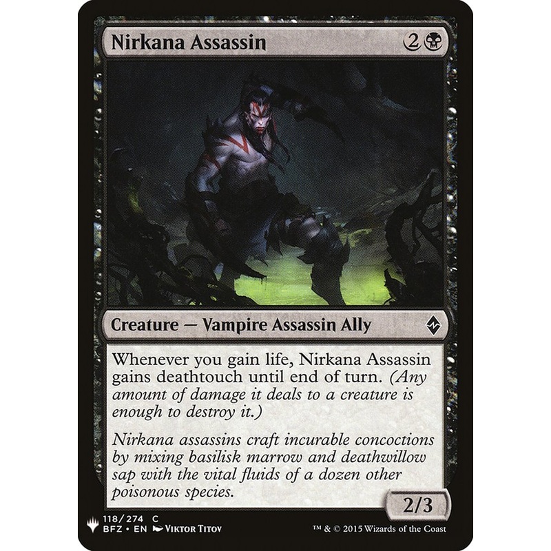 Nirkana Assassin [Mystery Booster]