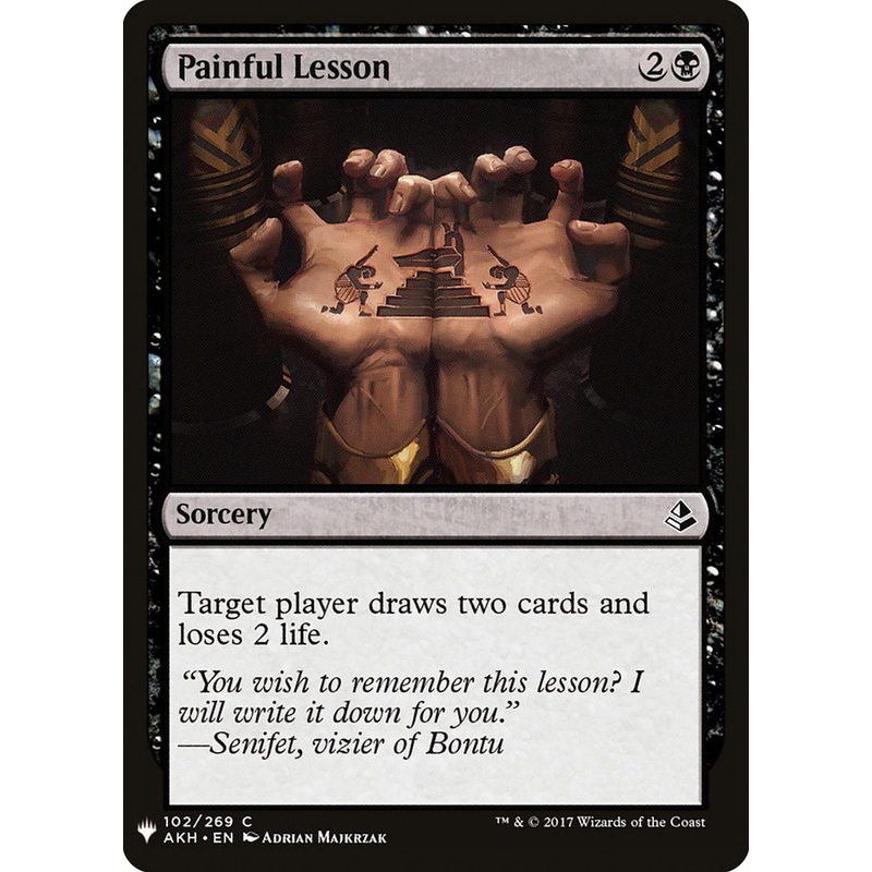 Painful Lesson [Mystery Booster]