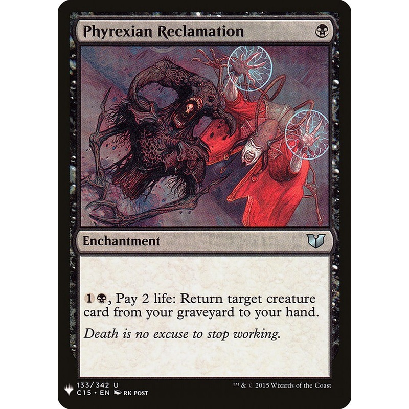 Phyrexian Reclamation [Mystery Booster]