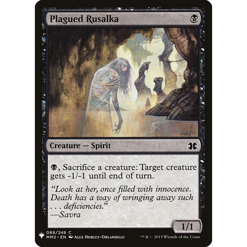 Plagued Rusalka [Mystery Booster]