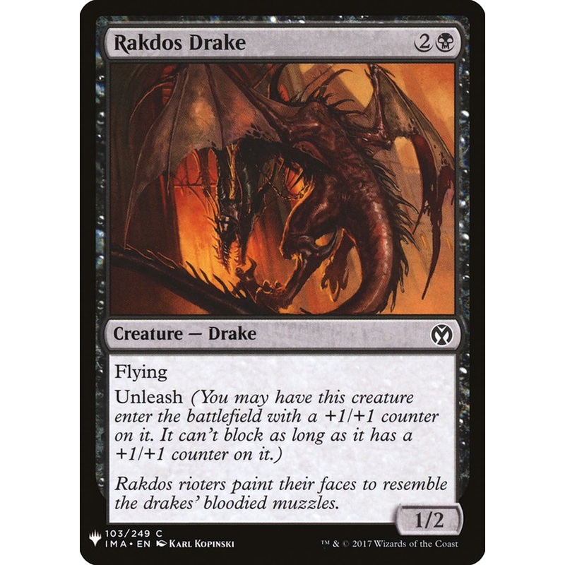 Rakdos Drake [Mystery Booster]