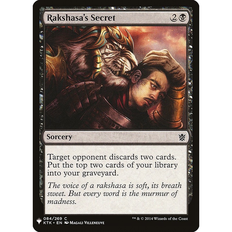 Rakshasa's Secret [Mystery Booster]