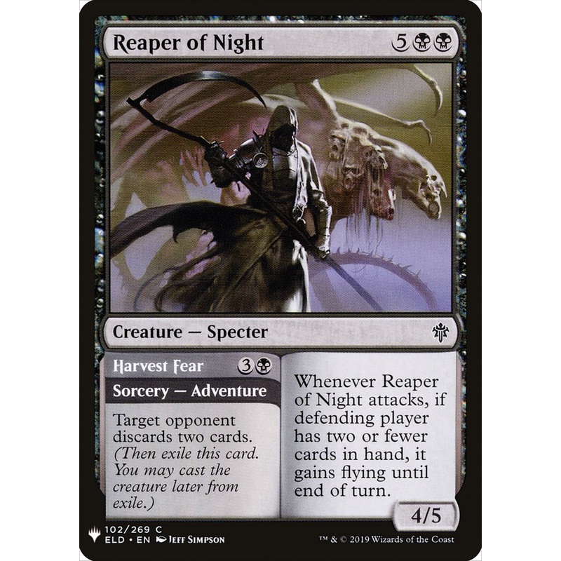 Reaper of Night // Harvest Fear [Mystery Booster]