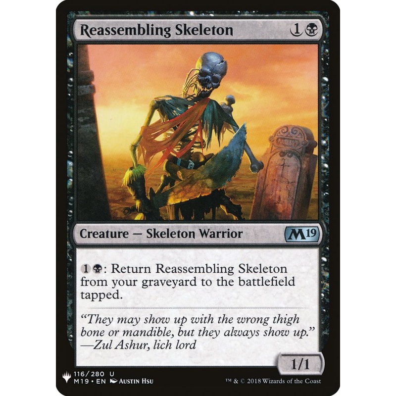 Reassembling Skeleton [Mystery Booster]