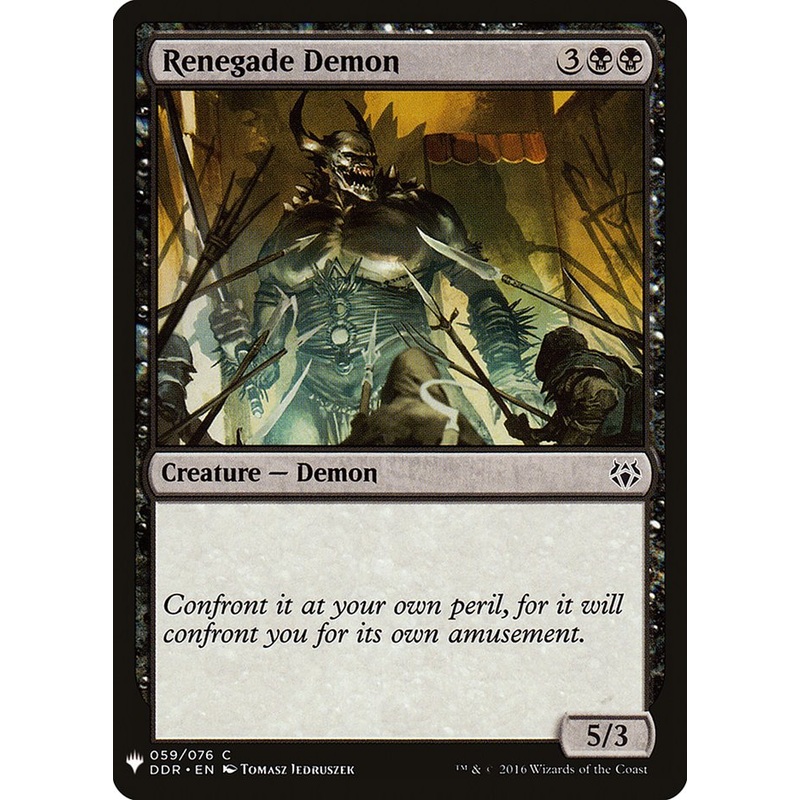 Renegade Demon [Mystery Booster]