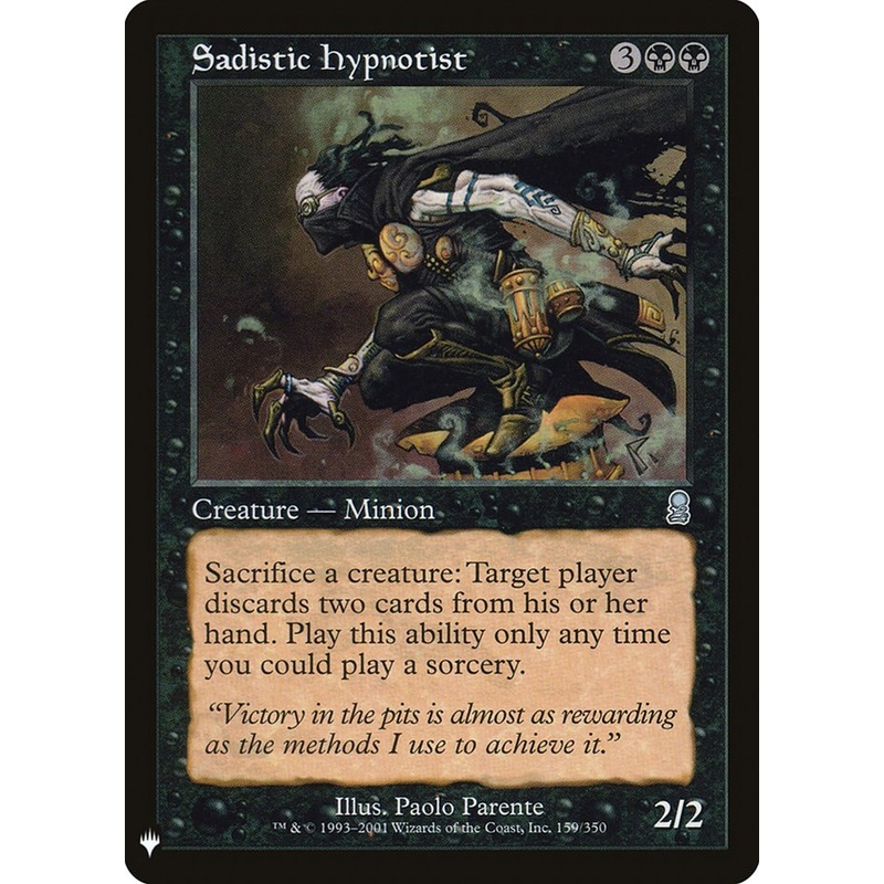 Sadistic Hypnotist [Mystery Booster]