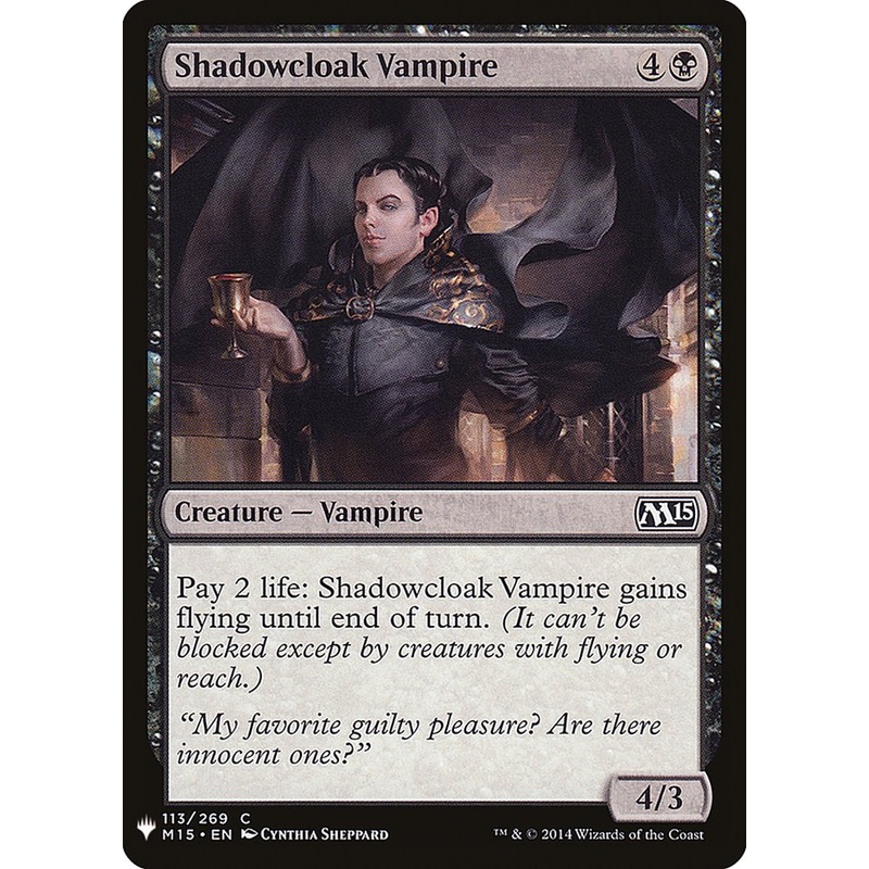 Shadowcloak Vampire [Mystery Booster]