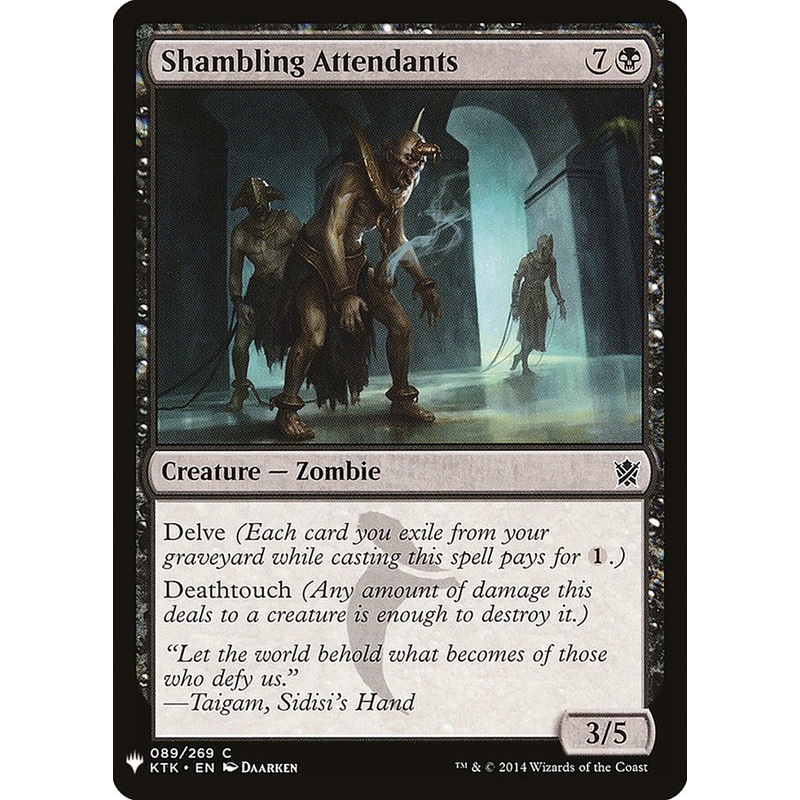 Shambling Attendants [Mystery Booster]