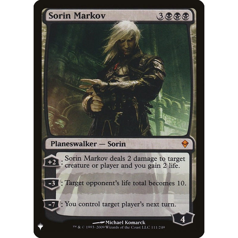 Sorin Markov [Mystery Booster]