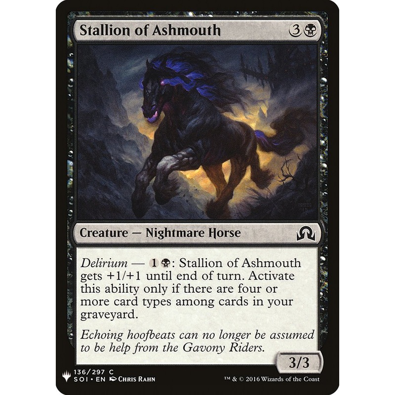 Stallion of Ashmouth [Mystery Booster]