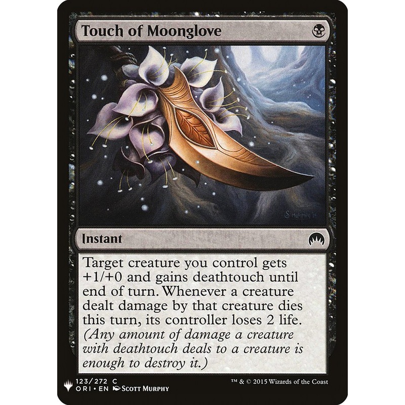 Touch of Moonglove [Mystery Booster]