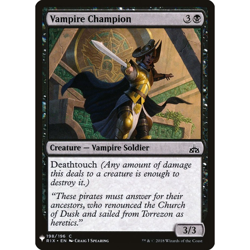 Vampire Champion [Mystery Booster]