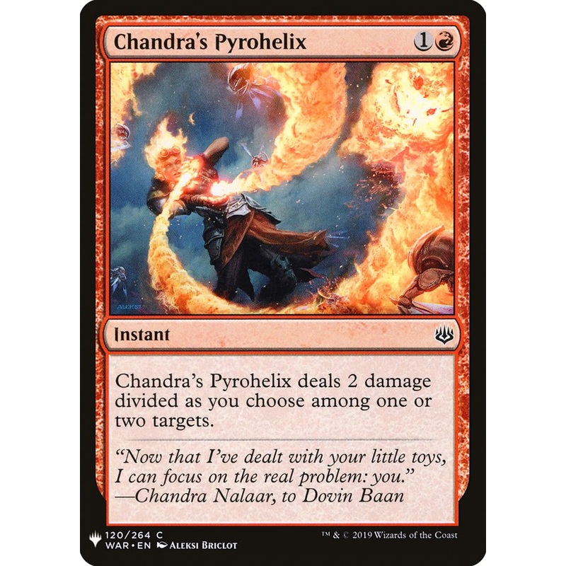 Chandra's Pyrohelix [Mystery Booster]