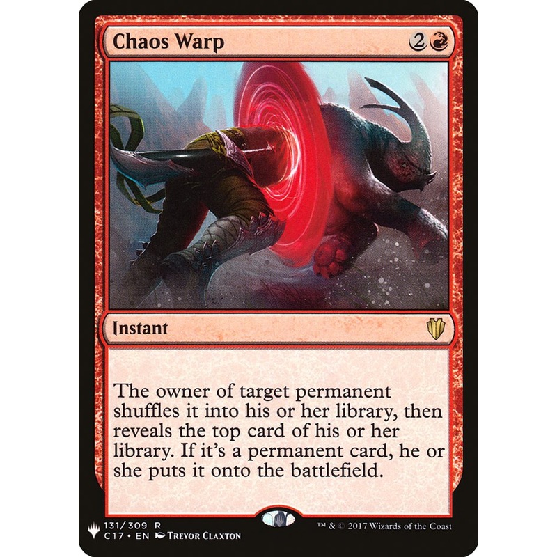 Chaos Warp (C17) [The List]