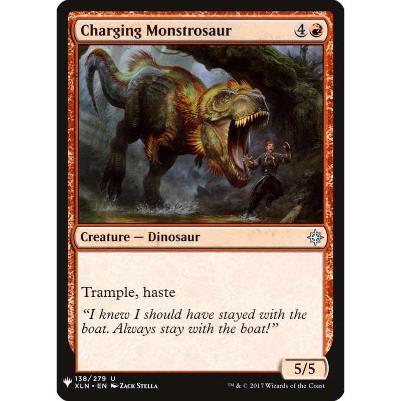 Charging Monstrosaur [Mystery Booster]