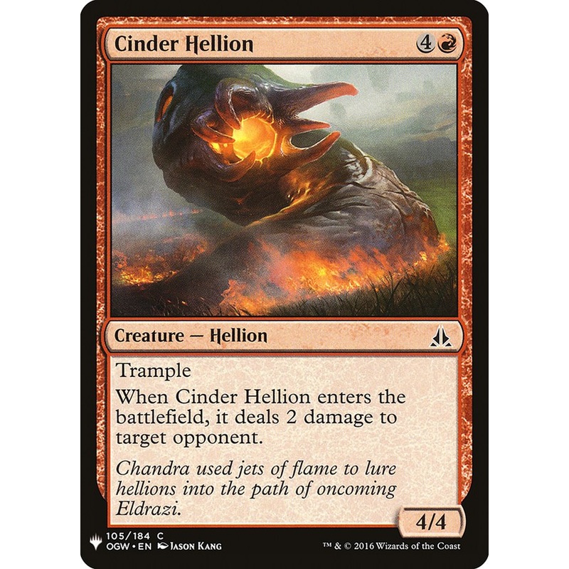 Cinder Hellion [Mystery Booster]