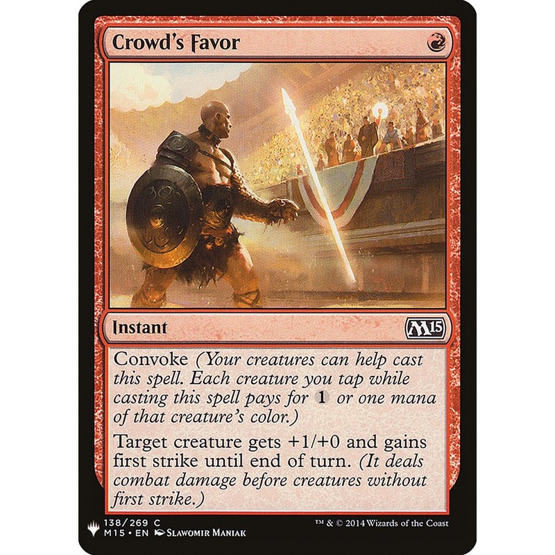 Crowd's Favor [Mystery Booster]
