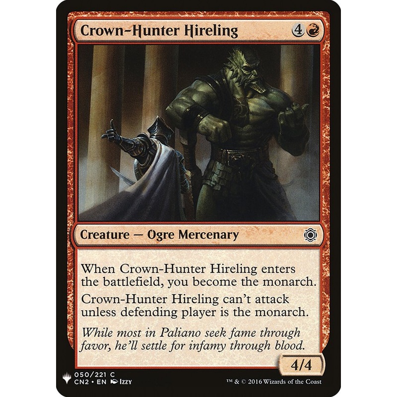Crown-Hunter Hireling [Mystery Booster]