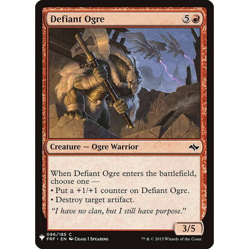 Defiant Ogre [Mystery Booster]