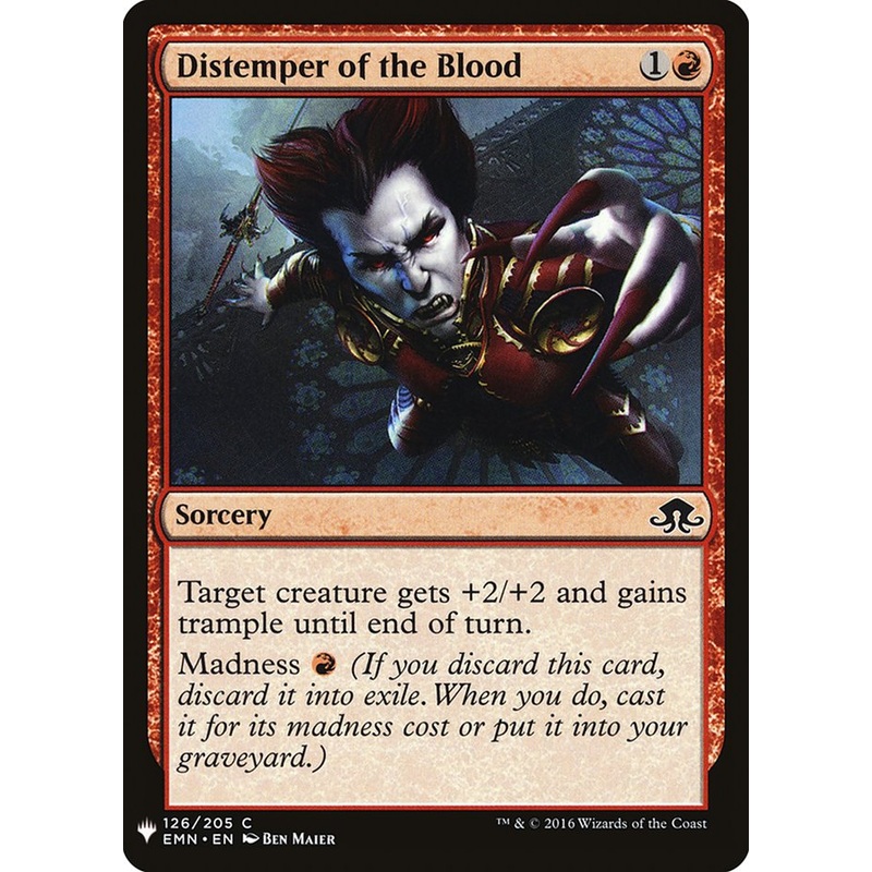 Distemper of the Blood [Mystery Booster]