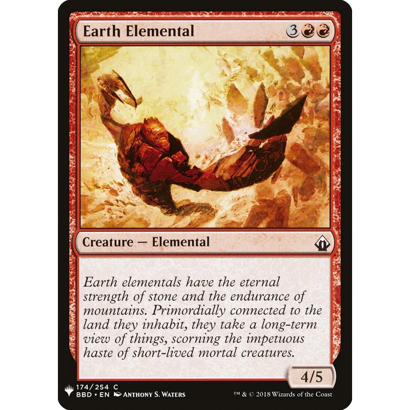 Earth Elemental [Mystery Booster]