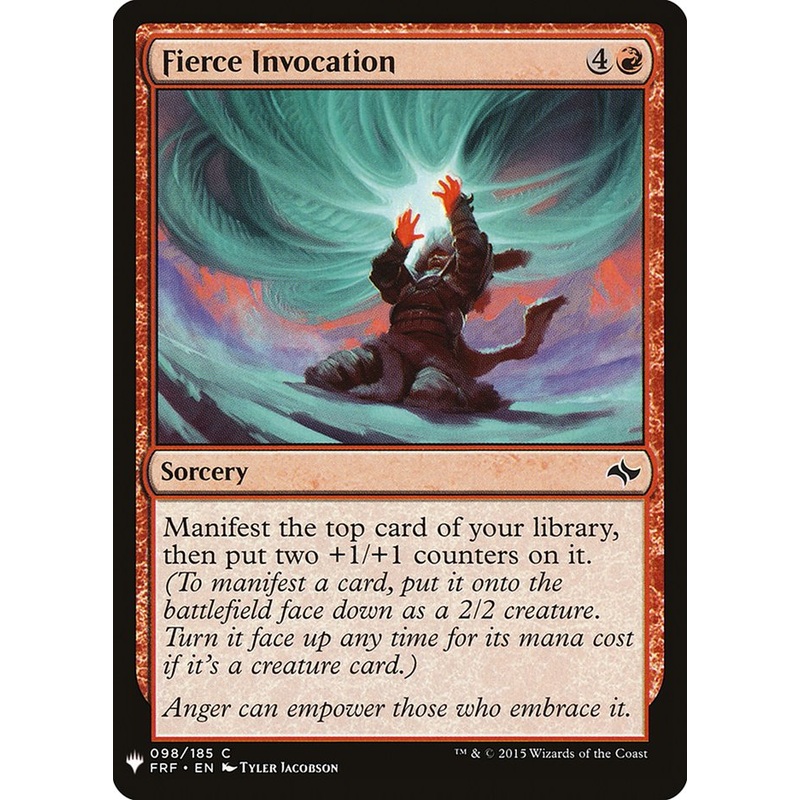 Fierce Invocation [Mystery Booster]